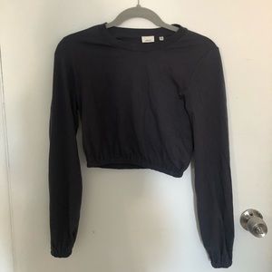 Aritzia Wilfred Purple Top